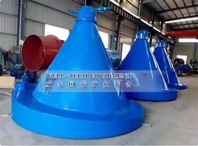 Desliming Bucket Classifier Ontwatering Thickner-apparatuur die veel wordt gebruikt voor Silica Quartz Plant